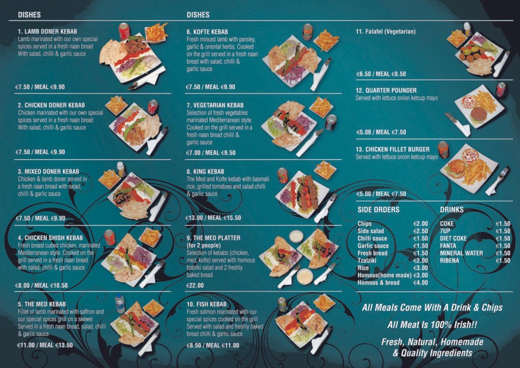 Restaurant Menu Printing